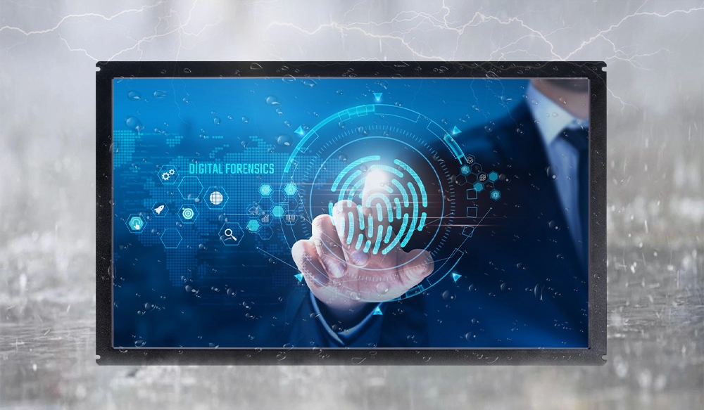 شاشة لمس بالأشعة تحت الحمراء مقاومة للماء