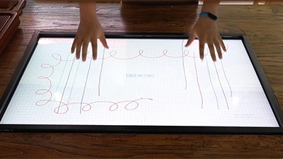 إطار يعمل باللمس بالأشعة تحت الحمراء (TF)