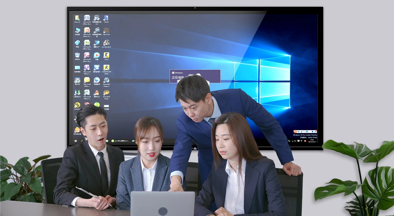 جهاز كمبيوتر/جهاز اجتماعات متكامل للسبورة البيضاء