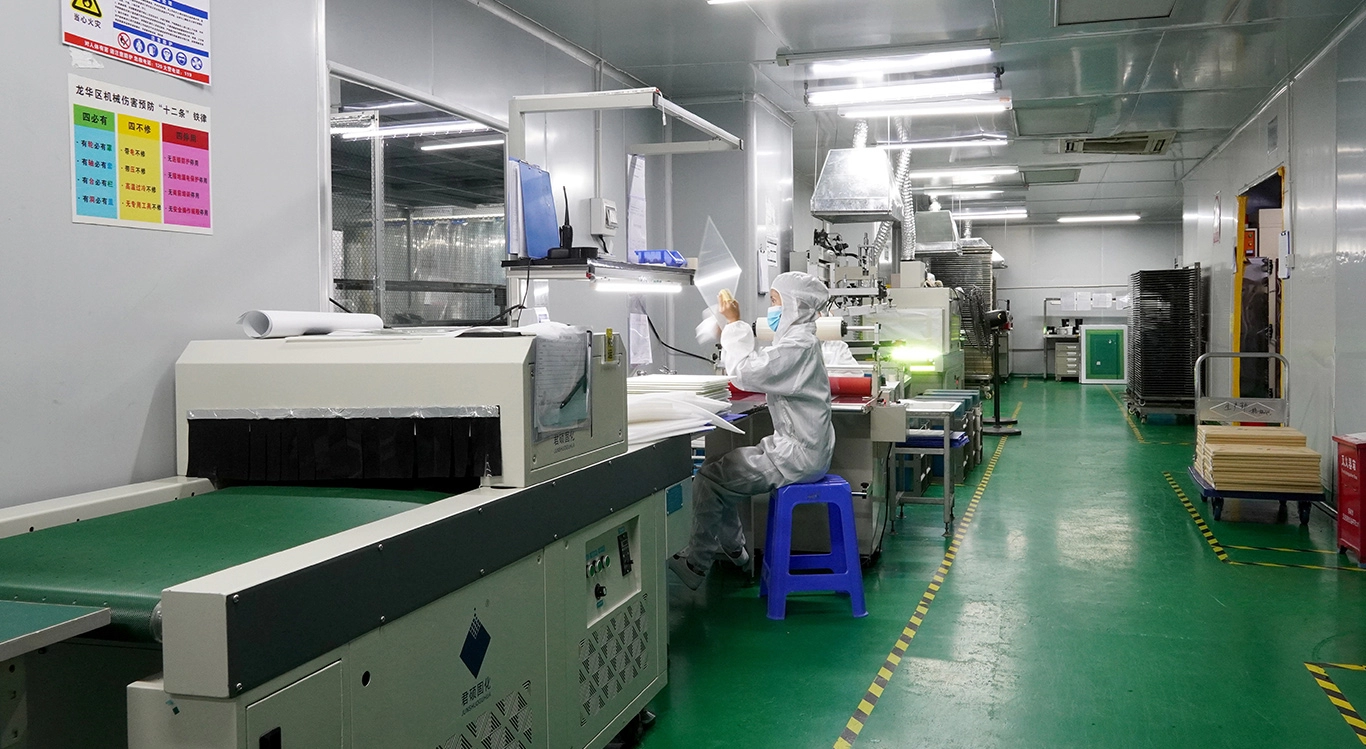 إنتاج ورشة عمل خالية من الغبار