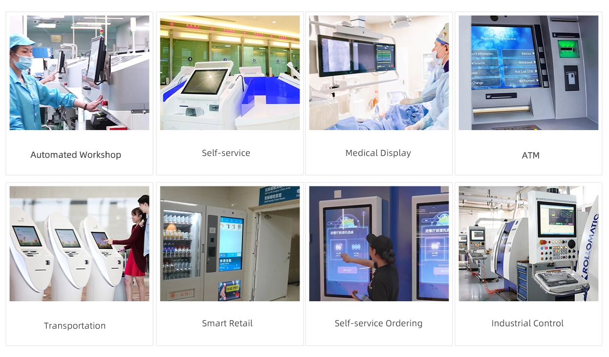 كمبيوتر بشاشة لمس مفتوحة الإطار 7-55 بوصة (سلسلة 2C)