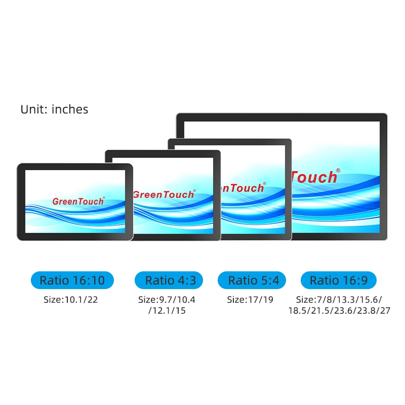 شاشة لمس بإطار مغلق 7-27 بوصة (سلسلة 3A)