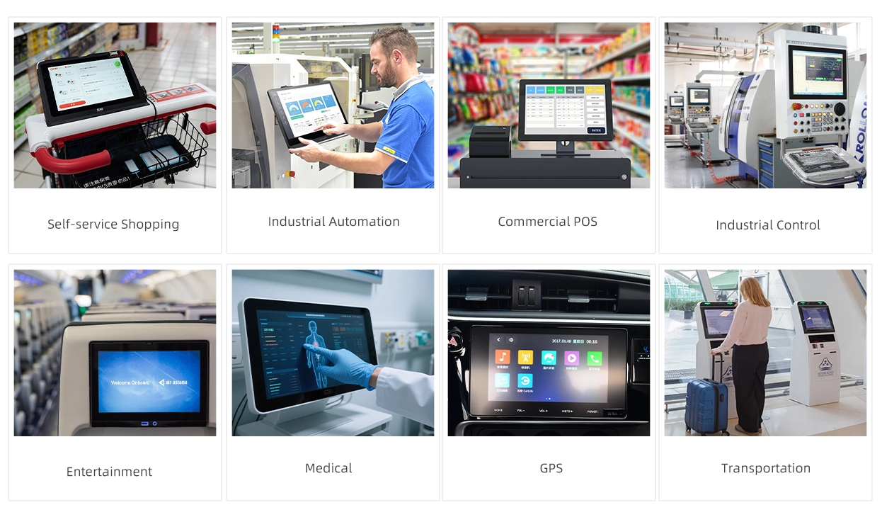 شاشة لمس سعوية من 3.5 إلى 13.3 بوصة