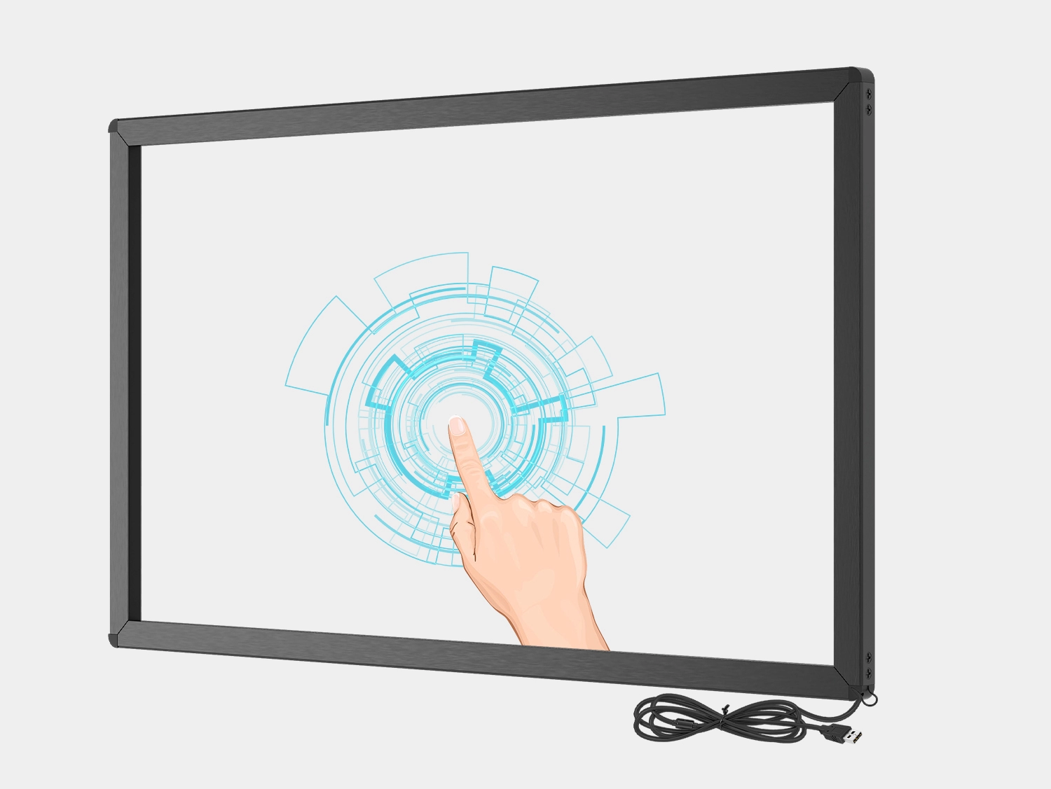 نظرة عامة على إطار اللمس بالأشعة تحت الحمراء TB 