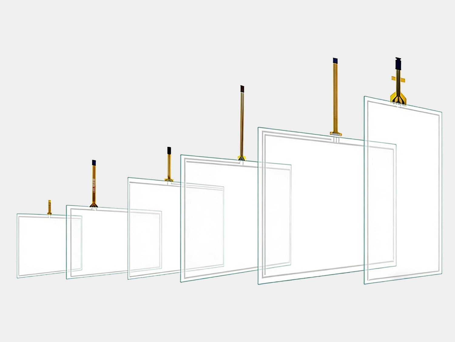 نظرة عامة على شاشة اللمس صغيرة الحجم ذات 4 أسلاك 