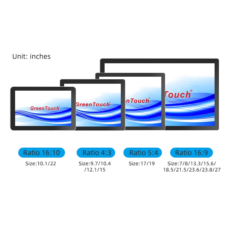 كمبيوتر بشاشة لمس ذات إطار مغلق 9.7-27 بوصة (سلسلة 3A)