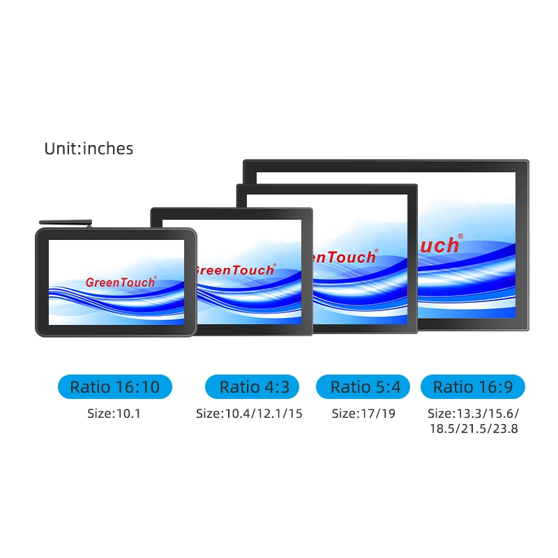 شاشة لمس عالية السطوع لأجهزة الكمبيوتر الشخصية مقاس 10.1-23.8 بوصة (سلسلة 2CGL)