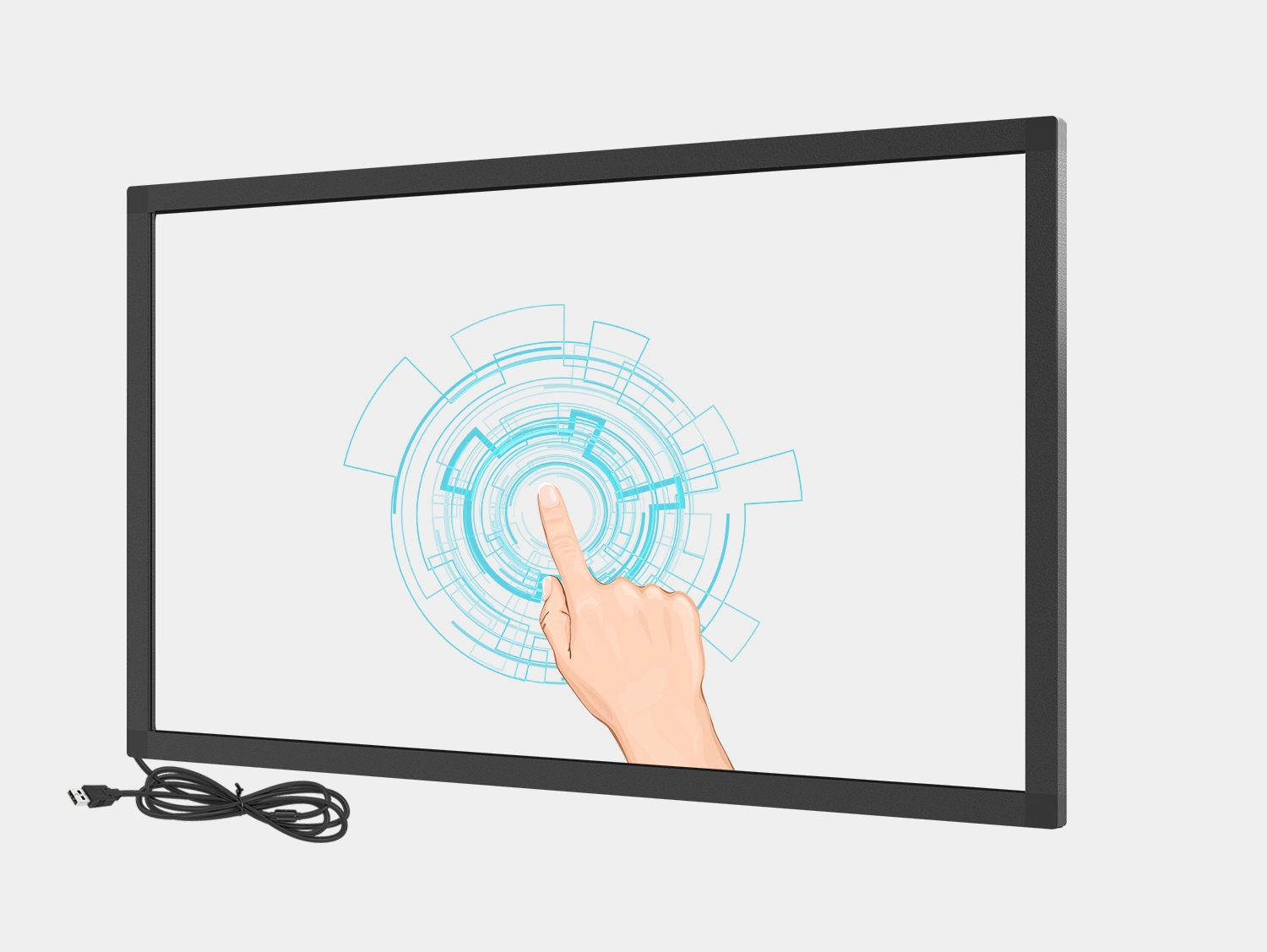 نظرة عامة على إطار اللمس بالأشعة تحت الحمراء TF 