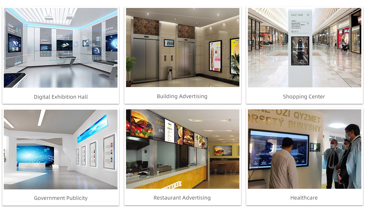 لافتات رقمية فائقة الرقة 32-65 بوصة (سلسلة 7A-G)