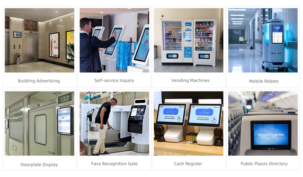 شاشات عرض رقمية صغيرة الحجم 7-27 بوصة (سلسلة 3A)